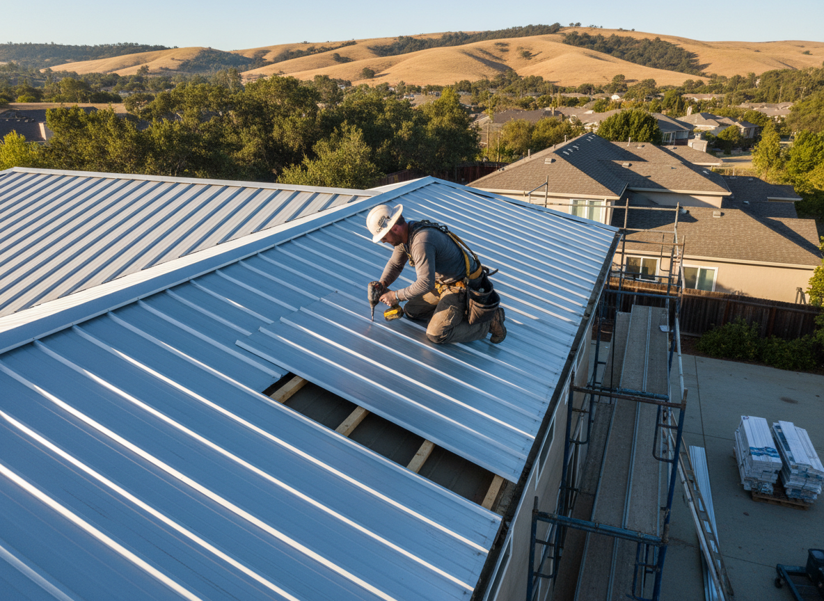 Metal Roof Installation in Oakley, OH